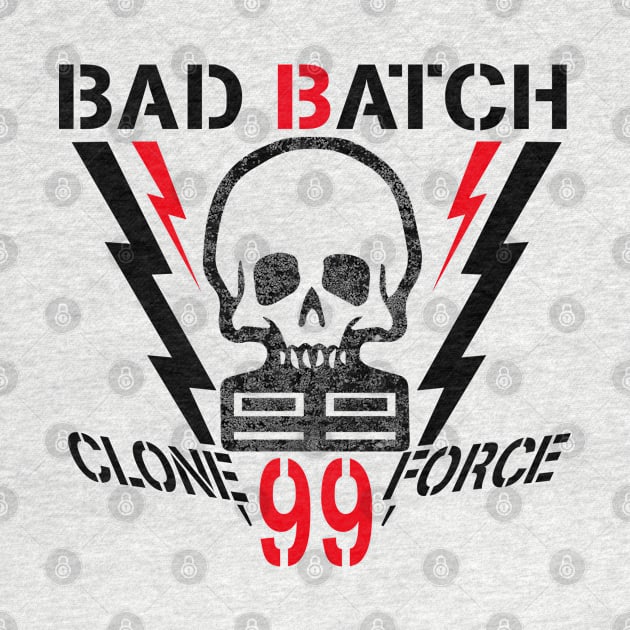 Bad Batch Skull Logo by Galactee 99